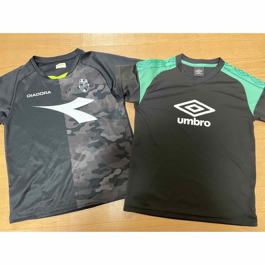 UMBRO(アンブロ)の2点セット　DIADORA・Umbro サイズ150 キッズ/ベビー/マタニティのキッズ服男の子用(90cm~)(Tシャツ/カットソー)の商品写真