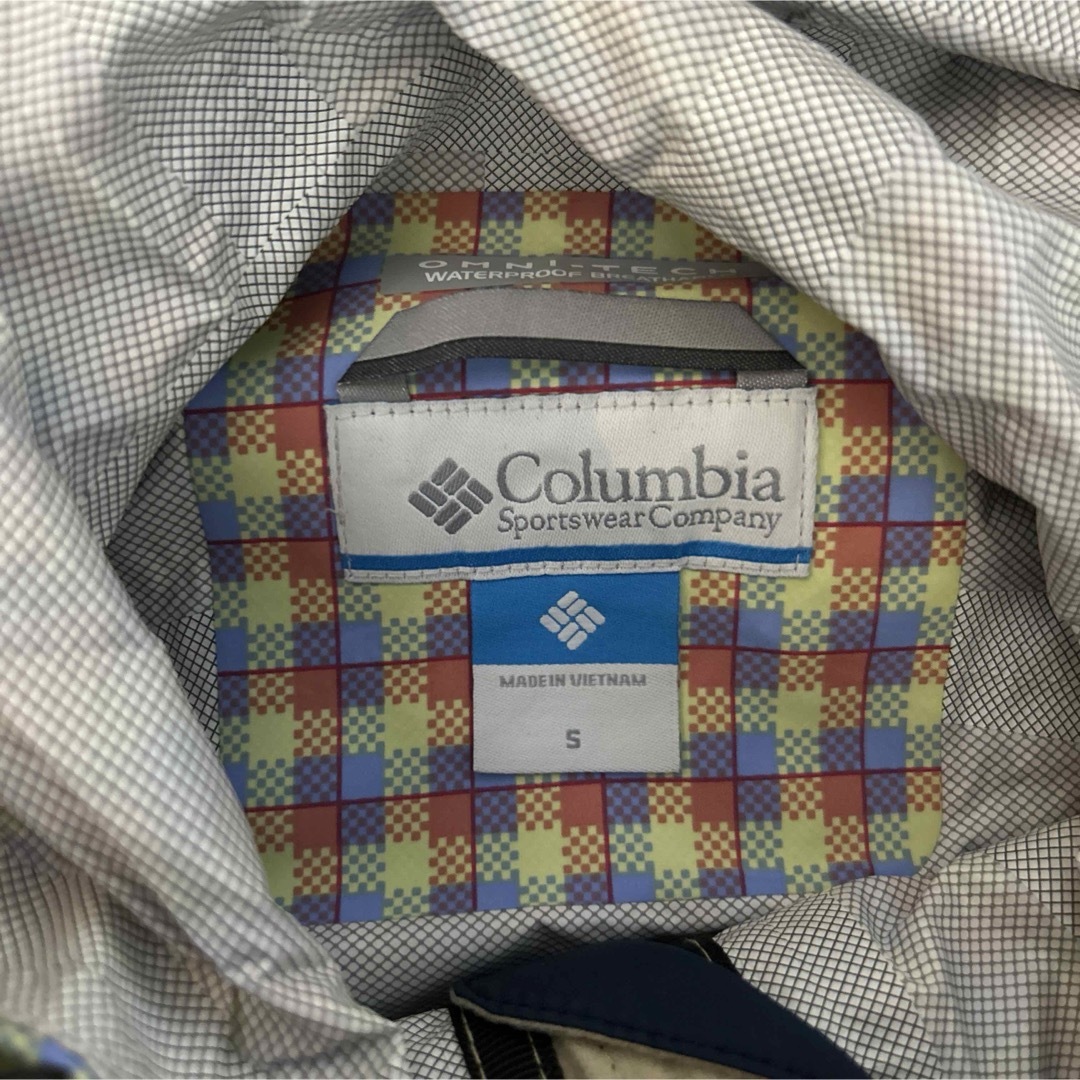 Columbia(コロンビア)の【コロンビア】 Omni-tech レインウェア　Sサイズ スポーツ/アウトドアのアウトドア(登山用品)の商品写真