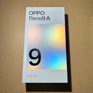 オッポ(OPPO)のOPPO Reno9 A  ナイトブラック 匿名配送(スマートフォン本体)