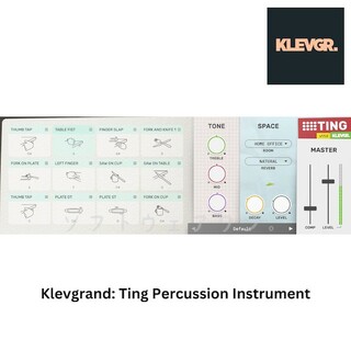 Klevgrand Ting Percussion Instrument(ソフトウェア音源)