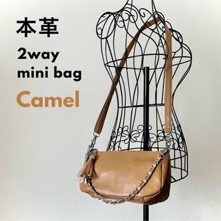 本革｜2way ミニショルダーバッグ(ショルダーバッグ)