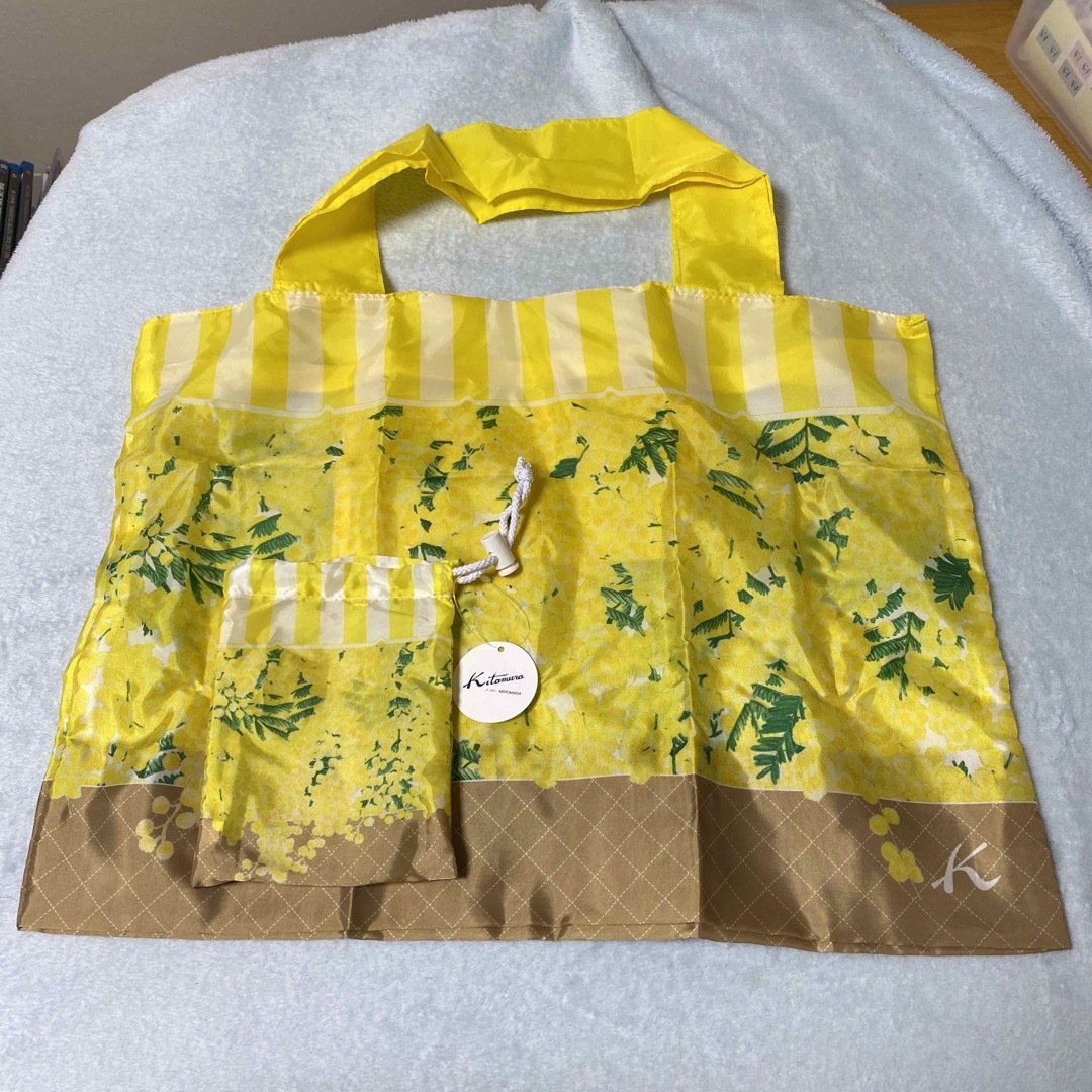 Kitamura(キタムラ)の新品未使用　キタムラ　ミモザ　エコバッグ レディースのバッグ(エコバッグ)の商品写真
