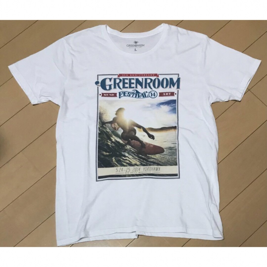 GREENROOM FESTIVAL 2014 オフィシャルTシャツ Lサイズの通販 by