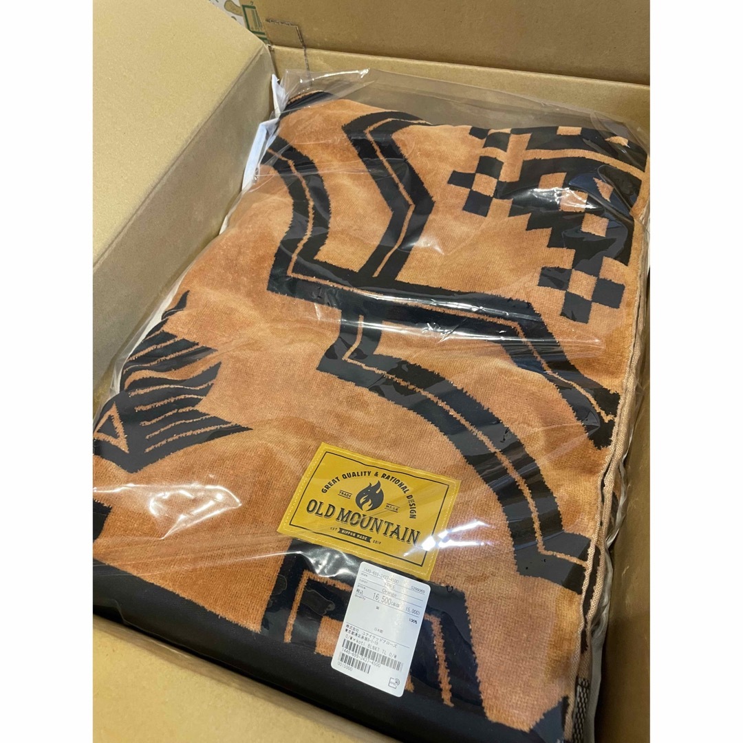 新品未使用 OLD MOUNTAIN kakemono キャメル×ブラック 新品未使用 OLD MOUNTAIN kakemono キャメル×ブラック