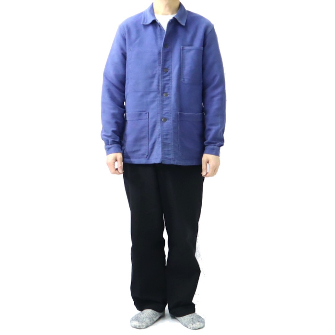 VINTAGE - 70s フレンチ ワーク モールスキン ジャケット VINTAGE - 70s フレンチ ワーク モールスキン ジャケット