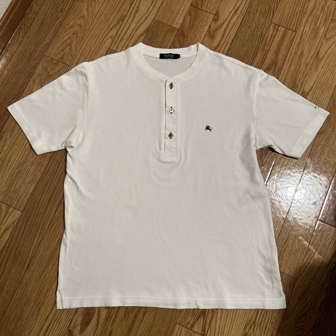 BURBERRY BLACK LABEL(バーバリーブラックレーベル)のバーバリーブラックレーベル  Tシャツ ホワイト Lサイズ メンズのトップス(Tシャツ/カットソー(半袖/袖なし))の商品写真