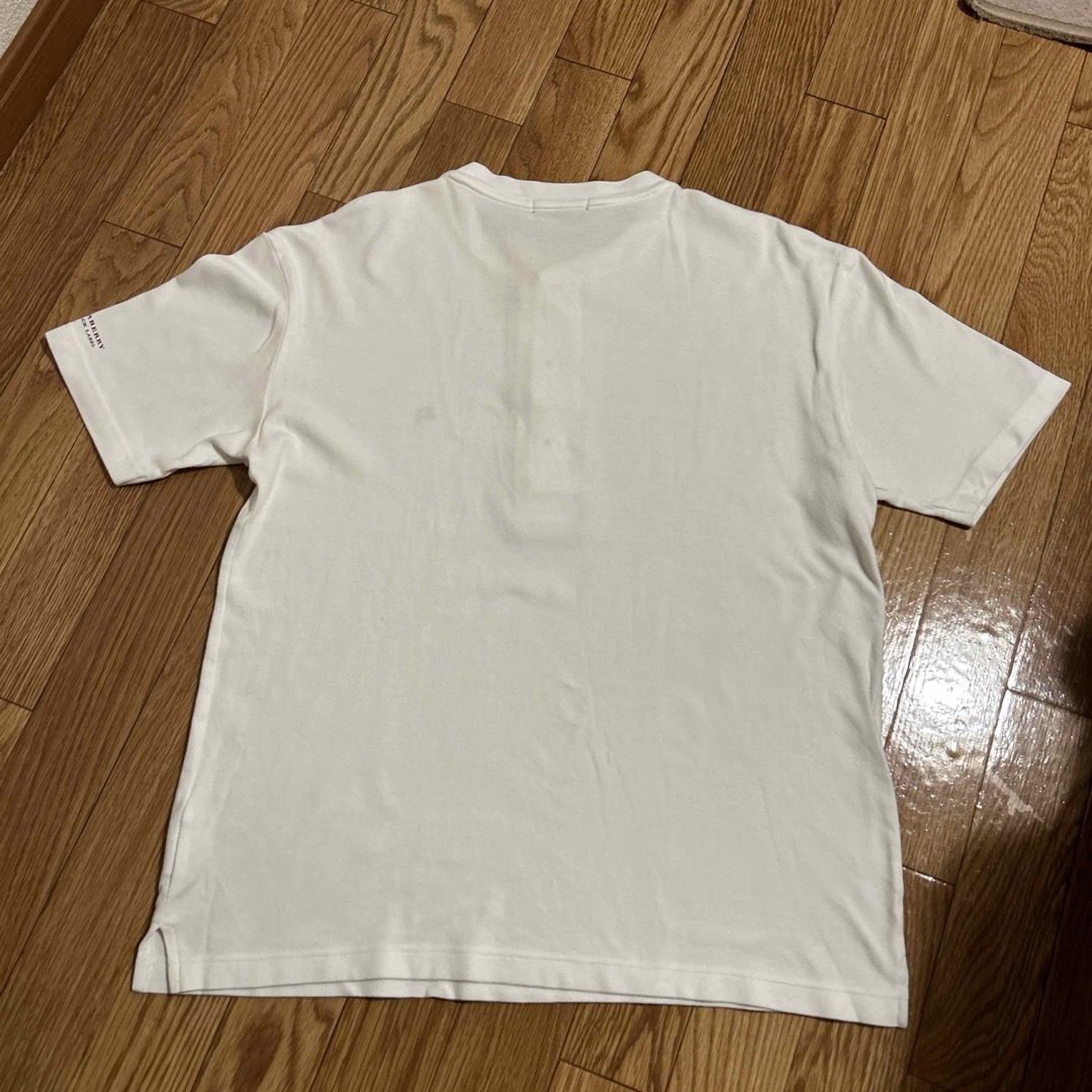 BURBERRY BLACK LABEL(バーバリーブラックレーベル)のバーバリーブラックレーベル  Tシャツ ホワイト Lサイズ メンズのトップス(Tシャツ/カットソー(半袖/袖なし))の商品写真