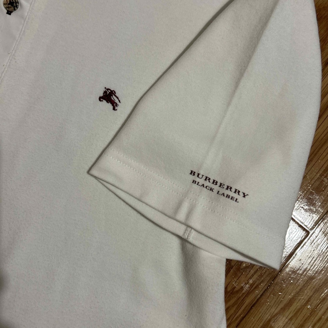 BURBERRY BLACK LABEL(バーバリーブラックレーベル)のバーバリーブラックレーベル  Tシャツ ホワイト Lサイズ メンズのトップス(Tシャツ/カットソー(半袖/袖なし))の商品写真