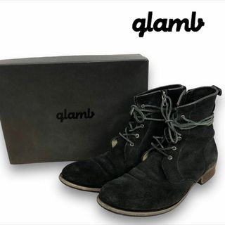 グラム(glamb)の【送料無料】glamb グラム レザーブーツ スウェード size2 メンズ(その他)