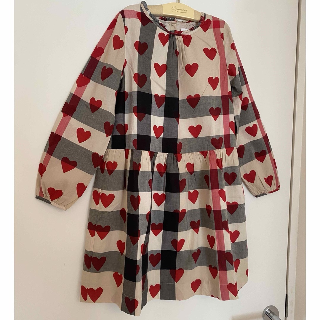 BURBERRY(バーバリー)のバーバリーキッズ☆ワンピース☆size10 キッズ/ベビー/マタニティのキッズ服女の子用(90cm~)(ワンピース)の商品写真