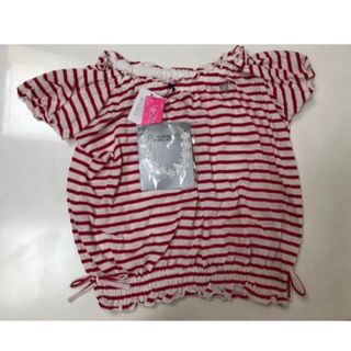 ピンクラテ(PINK-latte)の【未使用タグ付】PINK-latte ピンクラテ　トップス　　160㎝　Sサイズ(Tシャツ/カットソー)