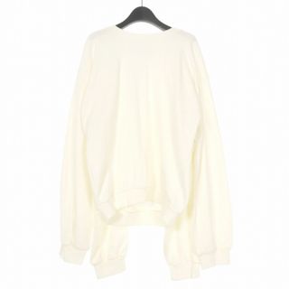 ドレスドアンドレスド(DRESSEDUNDRESSED)のDRESSEDUNDRESSED FOUR SLEEVED スウェット 4 白(その他)