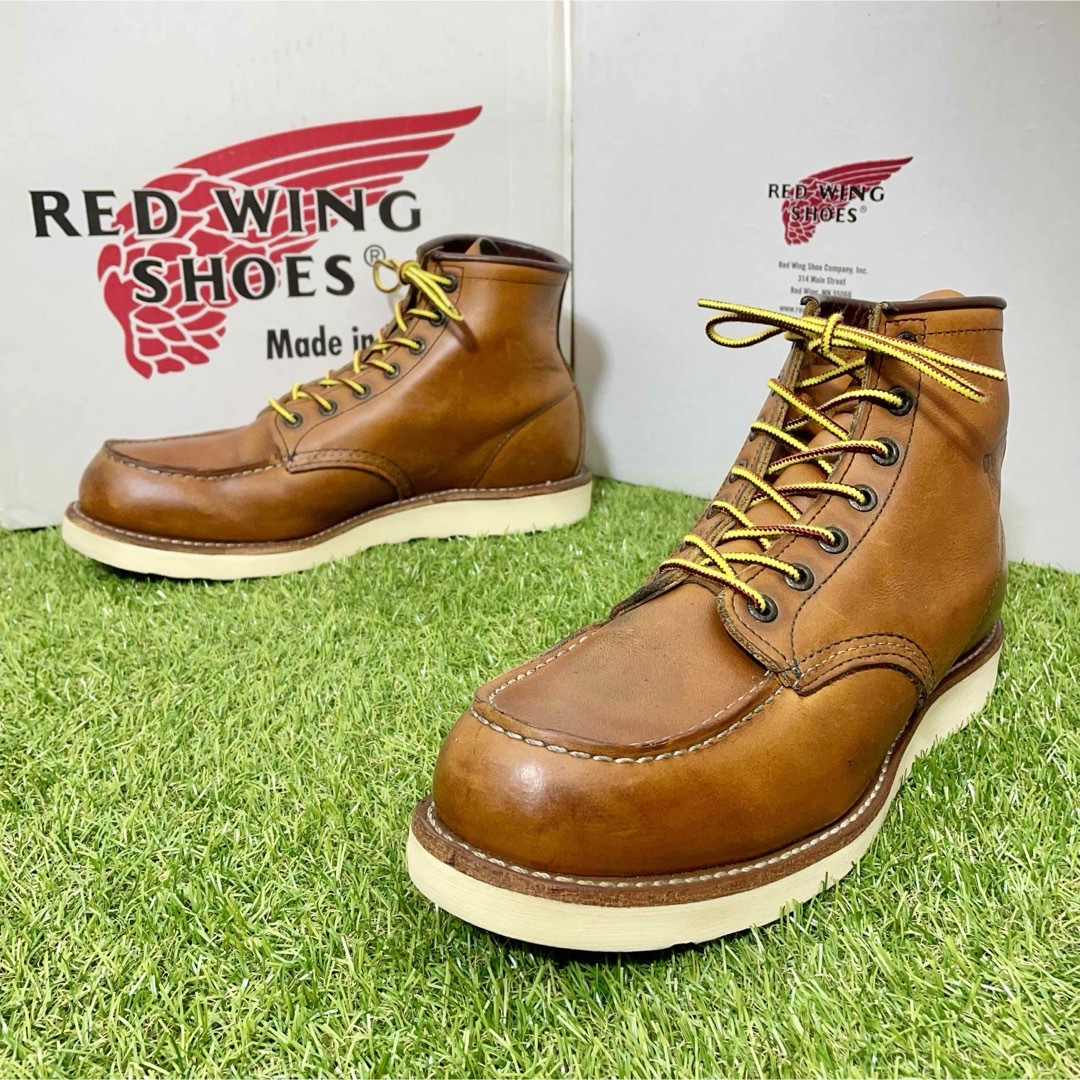 REDWING(レッドウィング)の【安心品質0311】旧タグ廃盤875レッドウイング9.5D送料無料ブーツ廃盤 メンズの靴/シューズ(ブーツ)の商品写真