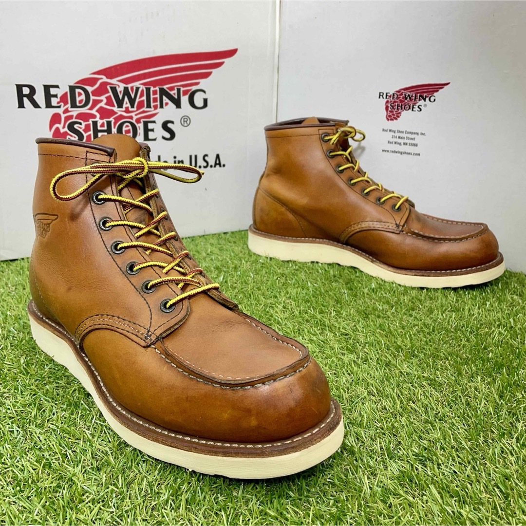 REDWING(レッドウィング)の【安心品質0311】旧タグ廃盤875レッドウイング9.5D送料無料ブーツ廃盤 メンズの靴/シューズ(ブーツ)の商品写真