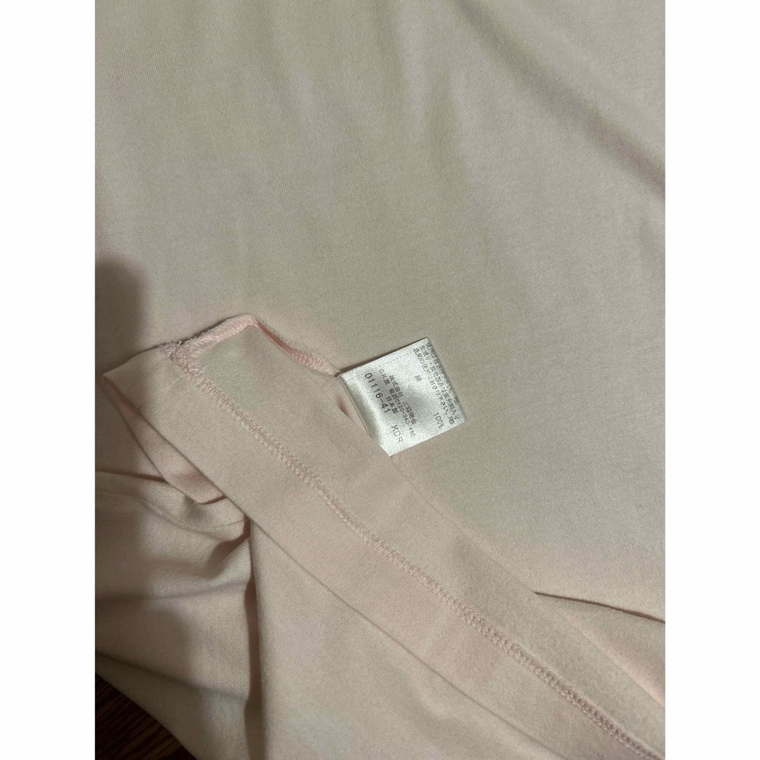 BURBERRY BLACK LABEL(バーバリーブラックレーベル)のバーバリーブラックレーベルTシャツ ピンク Lサイズ メンズのトップス(Tシャツ/カットソー(半袖/袖なし))の商品写真