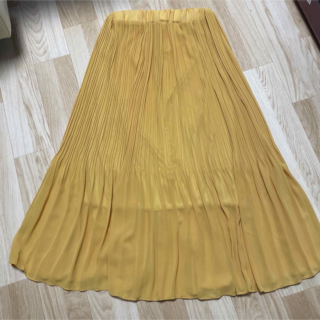 titivate(ティティベイト)のプリーツフレアロングスカート レディースのスカート(ロングスカート)の商品写真