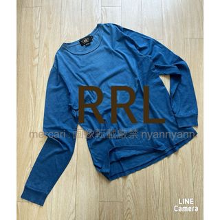 ダブルアールエル(RRL)のRRL ダブルアールエル インディゴ染め 本藍染め ロンT デニムシャツ(Tシャツ/カットソー(七分/長袖))