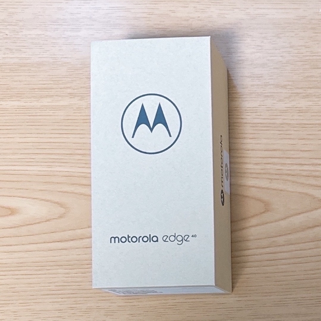 新品未開封　MOTOROLA  edge 40 イクリプスブラック スマホ/家電/カメラのスマートフォン/携帯電話(スマートフォン本体)の商品写真