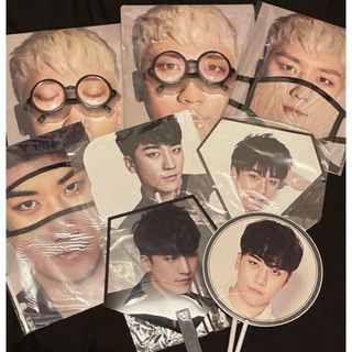 ビッグバン(BIGBANG)のBIGBANG V.I SEUNGRI スンリ　フォトグッズ　なりきり　うちわ(ミュージシャン)