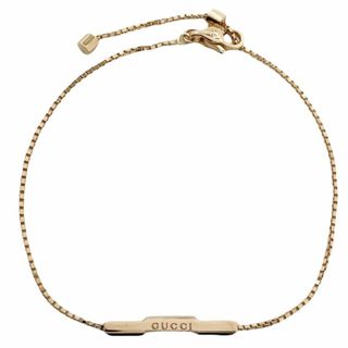 Gucci - GUCCI グッチ ブレスレット GUCCI LINK TO LOVE バー付きブレスレット アクセサリー 小物 K18ピンクゴールド    ‎662106 レディース 約3.6g【中古品】