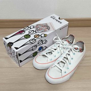 PAUL & JOE SISTER - PAUL & JOE SISTER × CONVERSE コラボスニーカー 猫柄