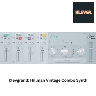 Klevgrand Hillman Vintage Combo Synth(キーボード/シンセサイザー)