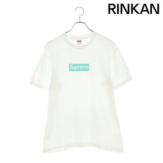 シュプリーム(Supreme)のシュプリーム ×ティファニー TIFFANY&Co.  21AW  Box Logo Tee ボックスロゴTシャツ メンズ M(Tシャツ/カットソー(半袖/袖なし))