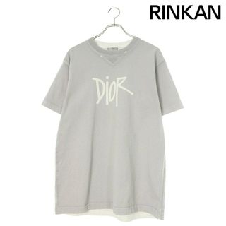 ディオール(Dior)のディオール  20AW  033J625E0554 DIOR AND SHAWNロゴプリントTシャツ メンズ S(Tシャツ/カットソー(半袖/袖なし))