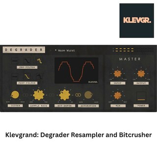 Klevgrand Degrader Resampler and Bitcrus(ソフトウェアプラグイン)