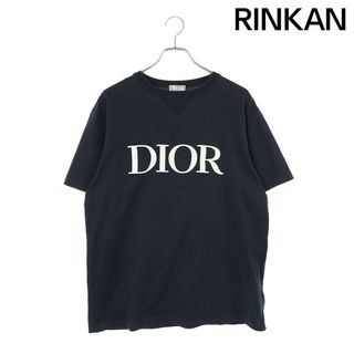 ディオール(Dior)のディオール  21SS  183J685A0677 ロゴ刺繍クルーネックTシャツ メンズ M(Tシャツ/カットソー(半袖/袖なし))