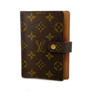 ルイヴィトン(LOUIS VUITTON)の【4ha0637】ルイヴィトン 手帳カバー/モノグラム/アジェンダPM/R20005/ブラウン【中古】メンズ/レディース/ユニセックス(その他)