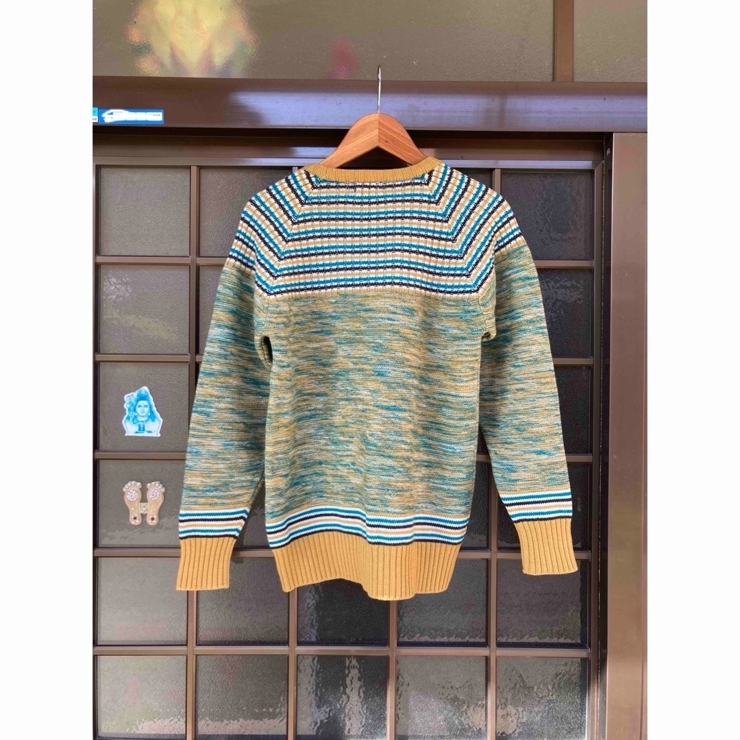 ALPHA CUBIC(アルファキュービック)のVintage ALPHA CUBIC wool 100% ニット　 レディースのトップス(ニット/セーター)の商品写真