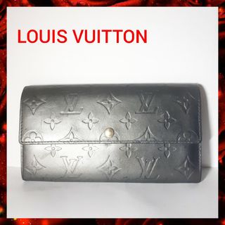 LouisVuitton モノグラムグラセ ポシェットポルトモネクレディ 長財布