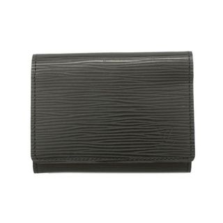 ルイヴィトン(LOUIS VUITTON)の【4ha0665】ルイヴィトン 名刺入れ/エピ/アンヴェロップカルトドゥヴィジット/M62292/ノワール【中古】メンズ/レディース/ユニセックス(名刺入れ/定期入れ)