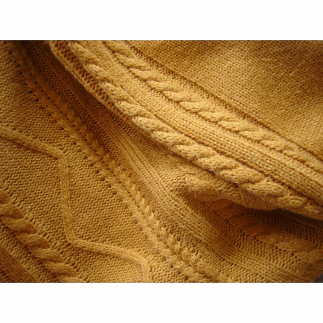 Needrie セーター【オレンジがかった黄土色】☆彡USED メンズのトップス(ニット/セーター)の商品写真
