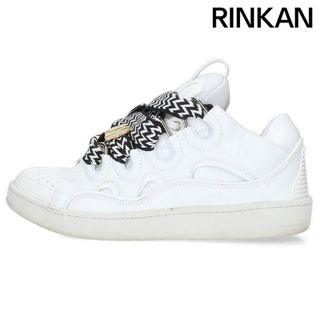 ランバン(LANVIN)のランバン ×FUTURE  24SS  CURB SNEAKER AND PINS SET  FM-SKRK11-PINS-P24 ピンバッジ装飾レースアップカーブスニーカー メンズ 43(スニーカー)