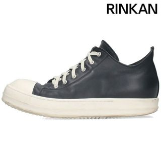 リックオウエンス(Rick Owens)のリックオウエンス  RAMONES LOW ラモーンズレザーローカットスニーカー メンズ 42(スニーカー)