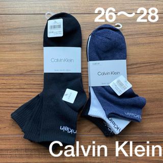 Calvin Klein - 新品　Calvin Klein メンズ　ソックス　6足セット　26〜28センチ