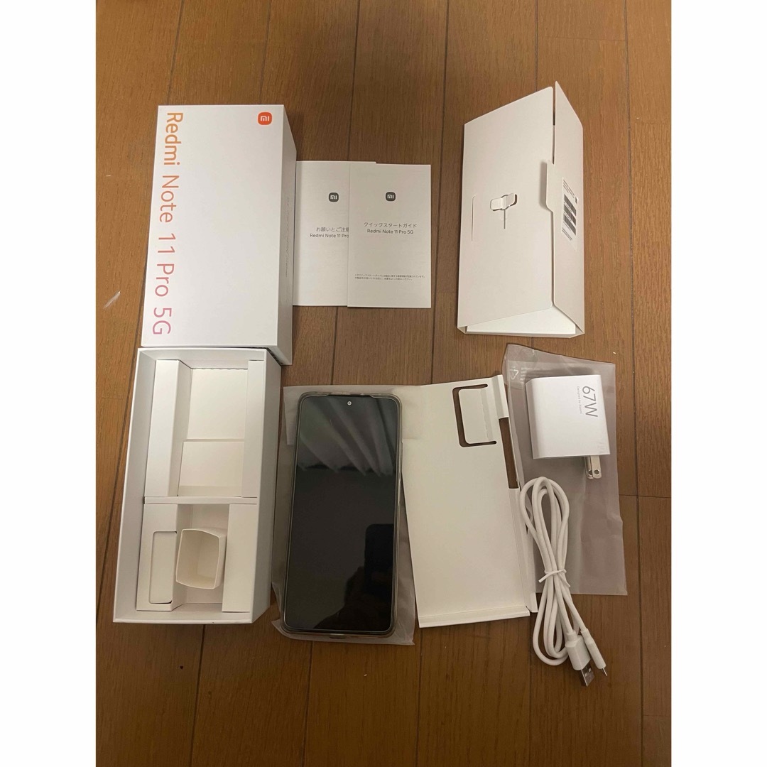 美品 Xiaomi Redmi Note 11 Pro 5G 128GB スマホ/家電/カメラのスマートフォン/携帯電話(スマートフォン本体)の商品写真