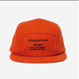 ダブルタップス(W)taps)の激レア新品 Wtaps T-5 02 Cap Melton Orange(キャップ)