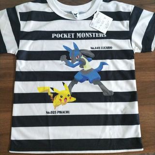 ポケモン(ポケモン)の新品ポケモン半袖Tシャツ140 ルカリオ　ピカチュウ(Tシャツ/カットソー)