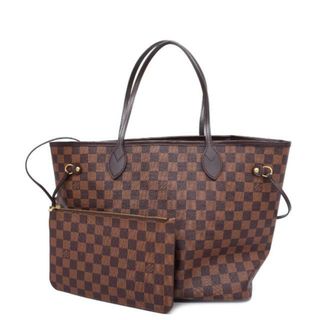 ルイヴィトン(LOUIS VUITTON)の【4ha0797】ルイヴィトン トートバッグ/ダミエ/ネヴァーフルMM/N51105/エベヌ【中古】レディース(トートバッグ)