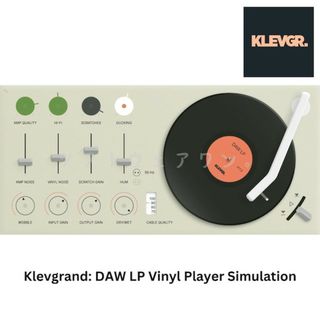 Klevgrand DAW LP Vinyl Player Simulation(オーディオインターフェイス)