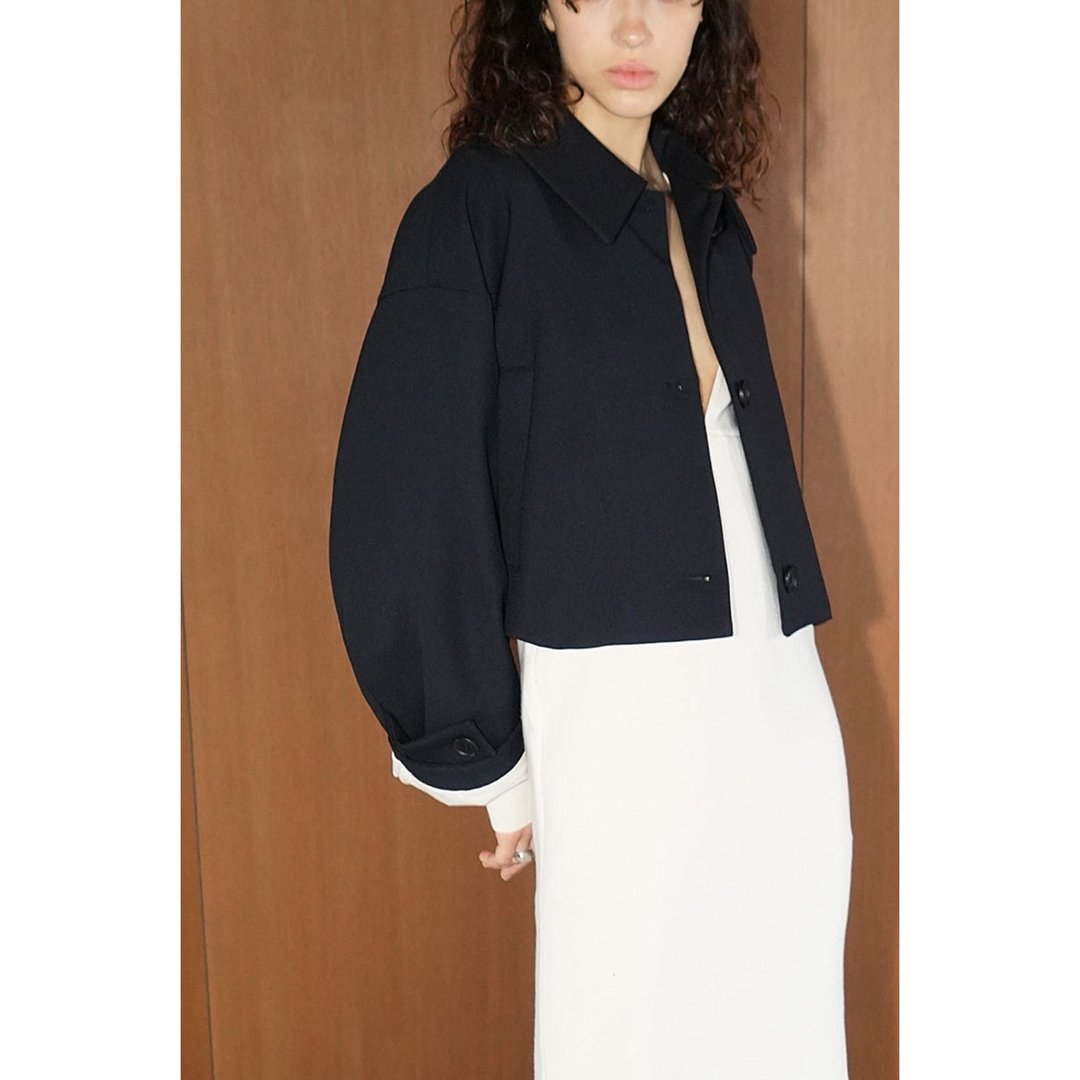 CLANE(クラネ)のBULKY SLEEVE CROPPED JACKET レディースのジャケット/アウター(テーラードジャケット)の商品写真