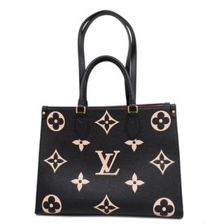 ルイヴィトン(LOUIS VUITTON)の【4ha0886】ルイヴィトン ツーウェイバッグ/モノグラム・アンプラント/モノグラム・バイカラー/オンザゴーMM/M45495/ブラック/ベージュ【中古】レディース(その他)