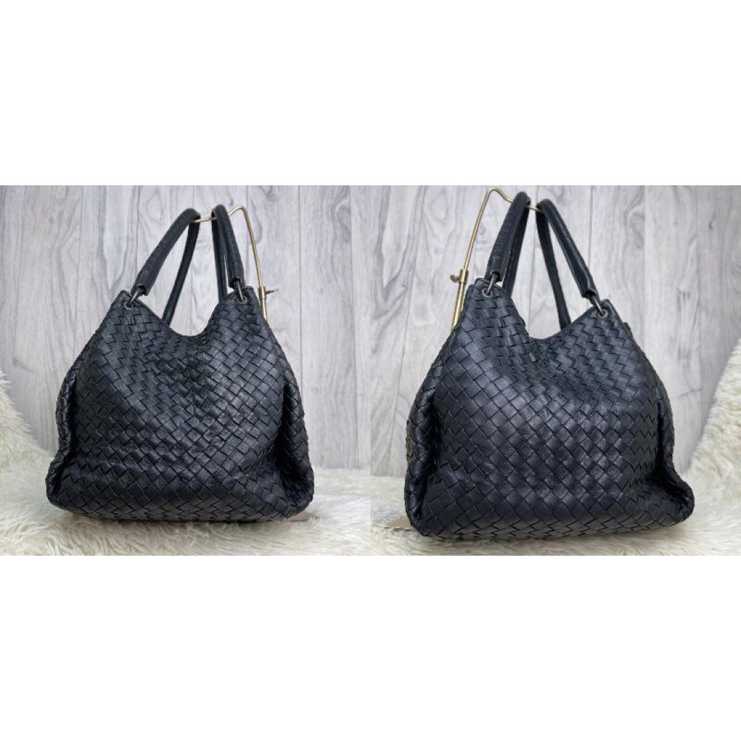 Bottega Veneta(ボッテガヴェネタ)の人気♡保存袋♡美品♡ボッテガヴェネタ イントレチャート ショルダー トートバッグ レディースのバッグ(トートバッグ)の商品写真