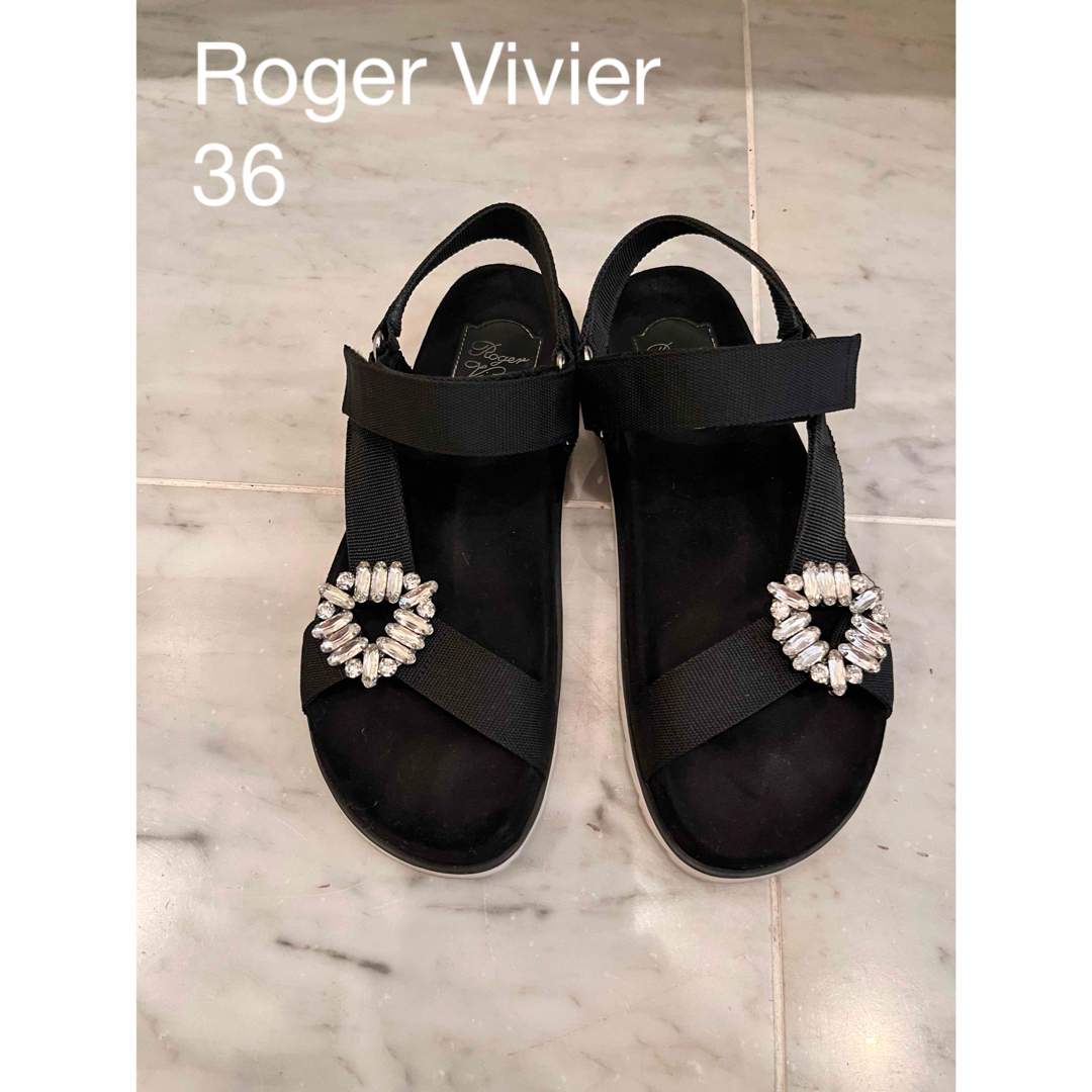 ROGER VIVIER(ロジェヴィヴィエ)のRoger Vivier サンダル　36 レディースの靴/シューズ(サンダル)の商品写真