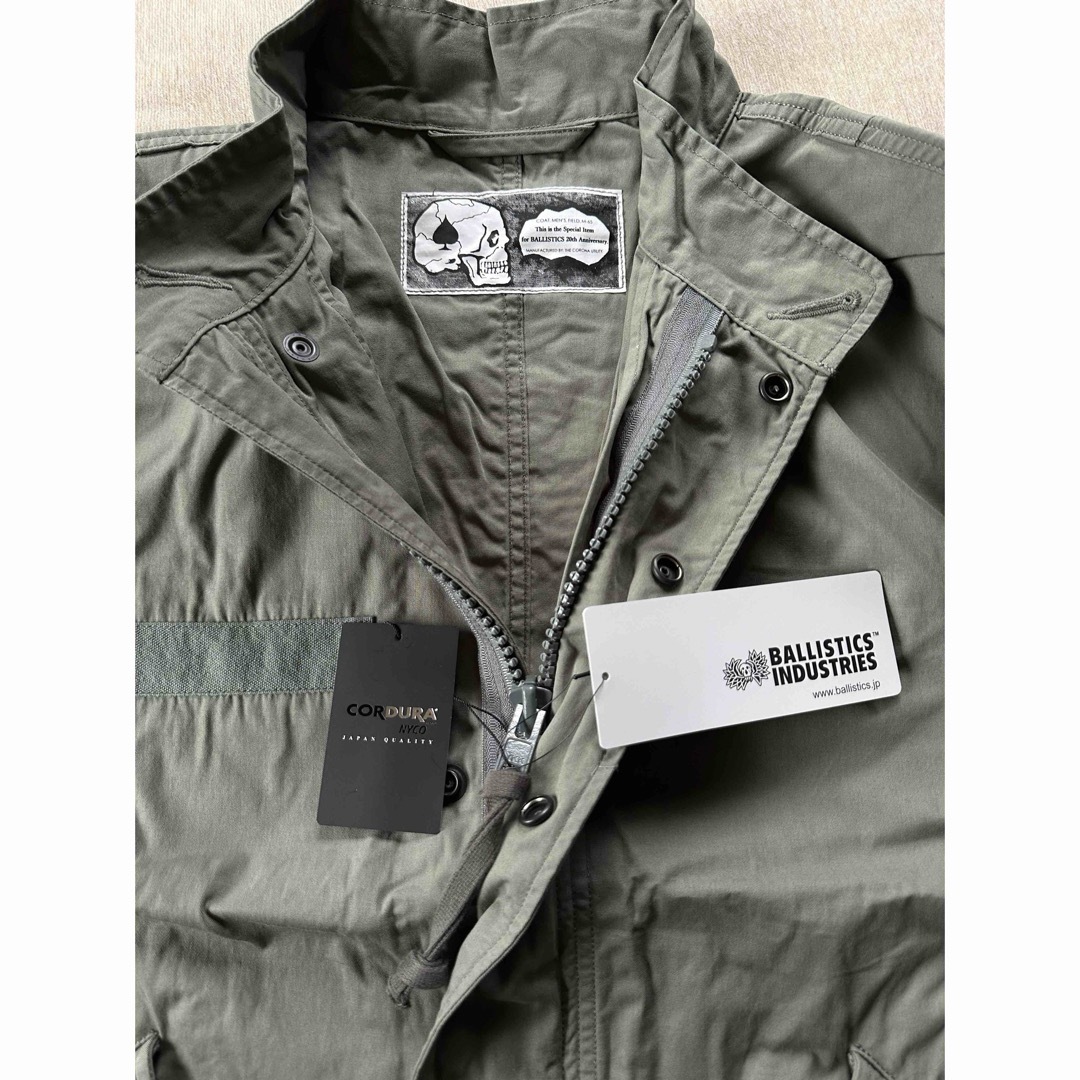 BALLISTICS(バリスティクス)のL新品44%off BALLISTICS M65 パーカー コート サージ メンズのジャケット/アウター(モッズコート)の商品写真