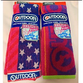 アウトドア(OUTDOOR)のOUTDOORタオル　2枚セット(タオル)