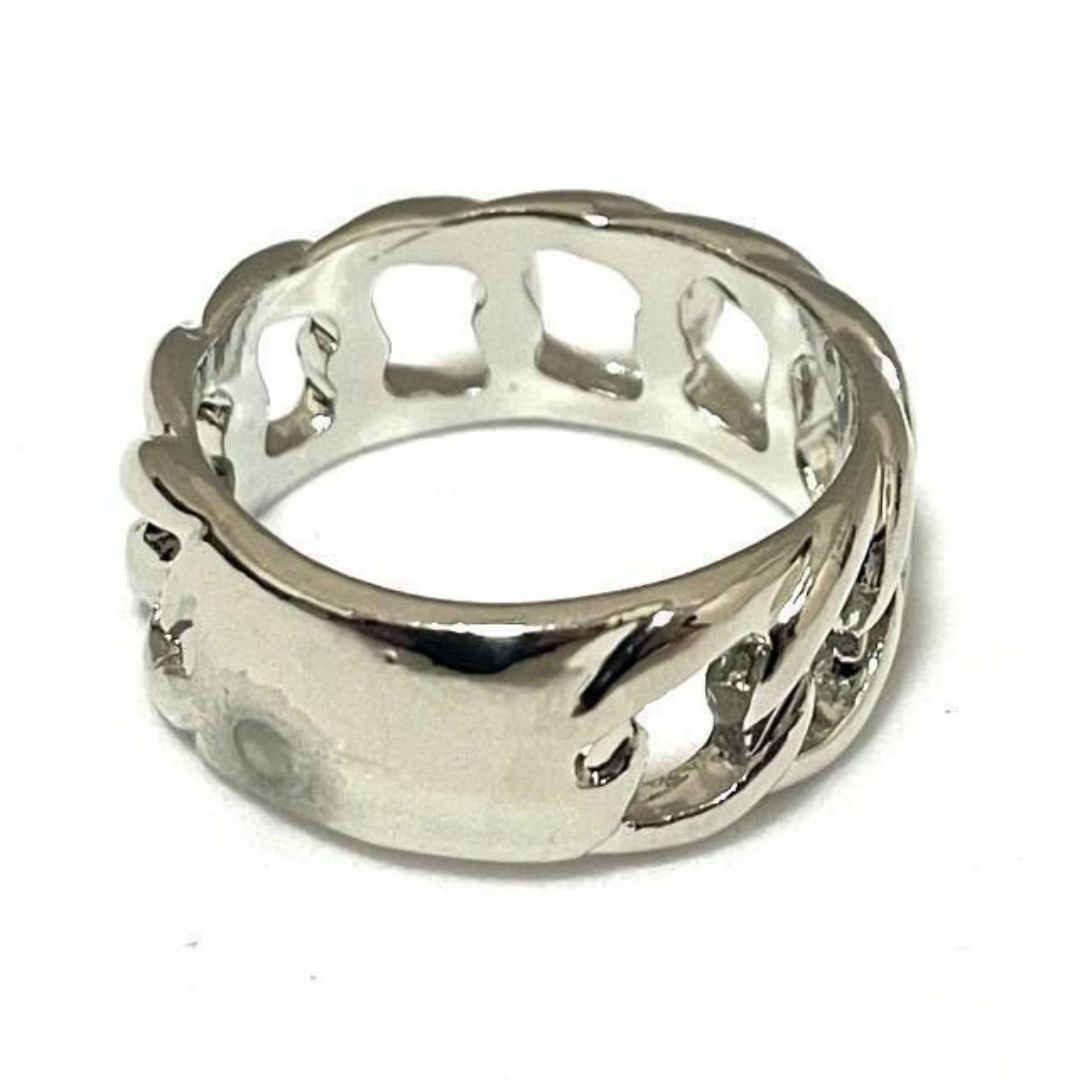 【A043】リング　メンズ　指輪　シルバー　ロール　アクセサリー　20号 メンズのアクセサリー(リング(指輪))の商品写真